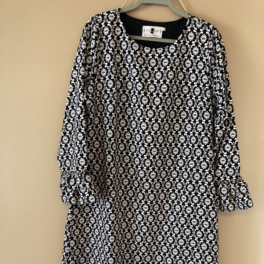 Navy and white Dainty Jewells layering dress